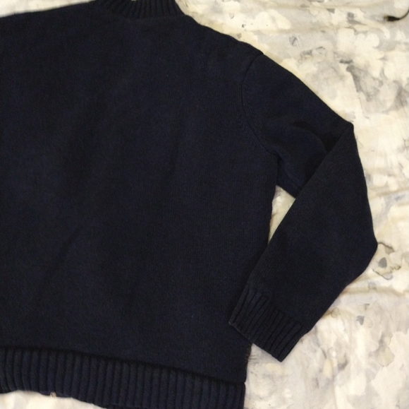 Size M fleece knitted warm zip up Denver Hayes winter sweater - Picture 13 of 16